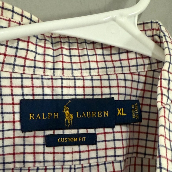 Polo by Ralph Lauren Men's white red and black Checkered Shirt - Picture 2 of 9